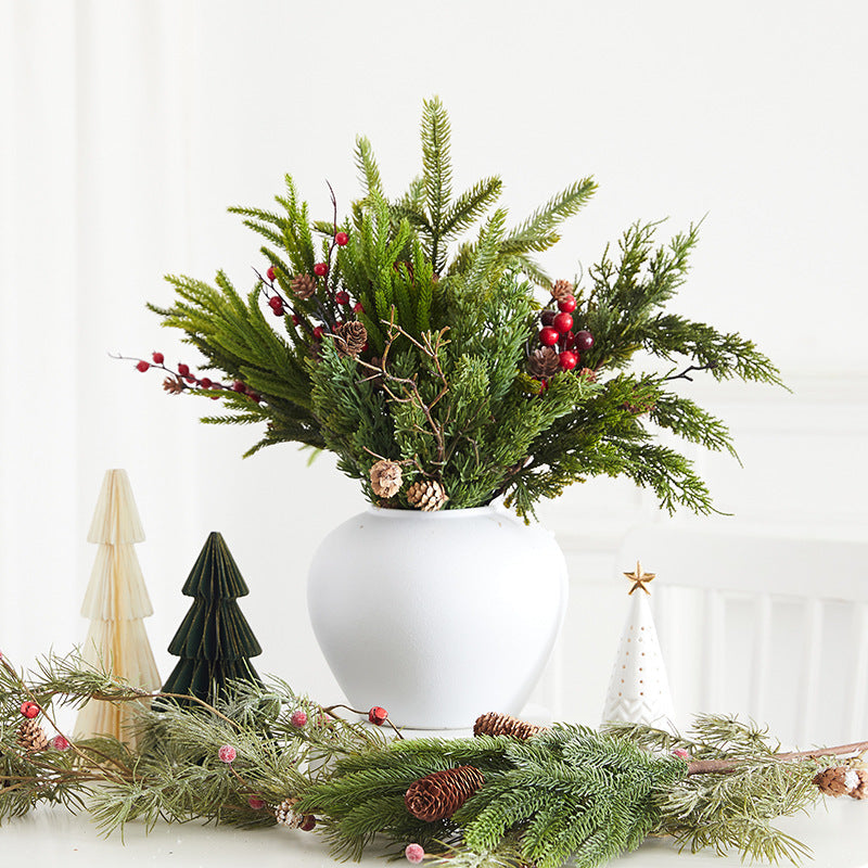 Christmas Berry Branches for Festive Tabletop Decor