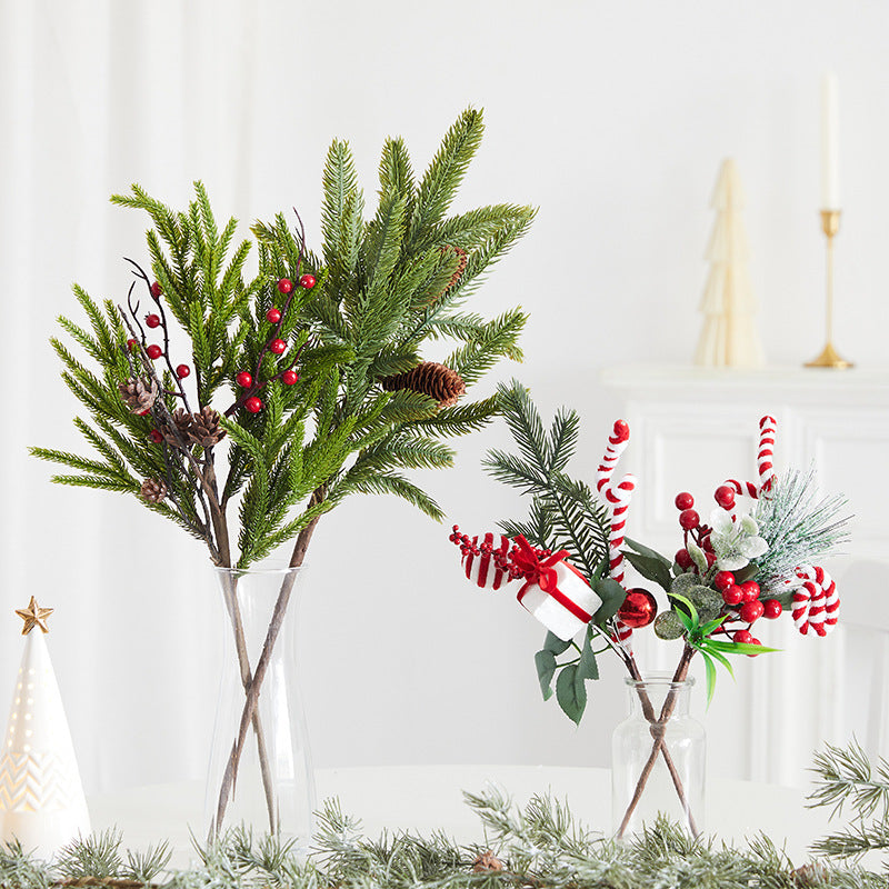 Christmas Berry Branches for Festive Tabletop Decor