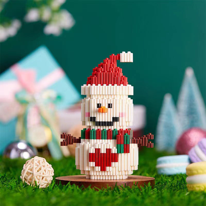 Christmas Building Blocks Set for Festive Family Fun