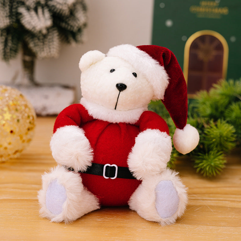 Christmas Teddy Bear Ornament for Cozy Holiday Decor
