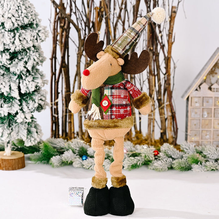 Telescopic Christmas Dolls for Playful Holiday Decor