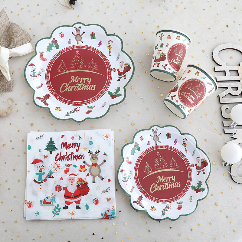 Christmas Party Tableware Set for Easy Festive Dining
