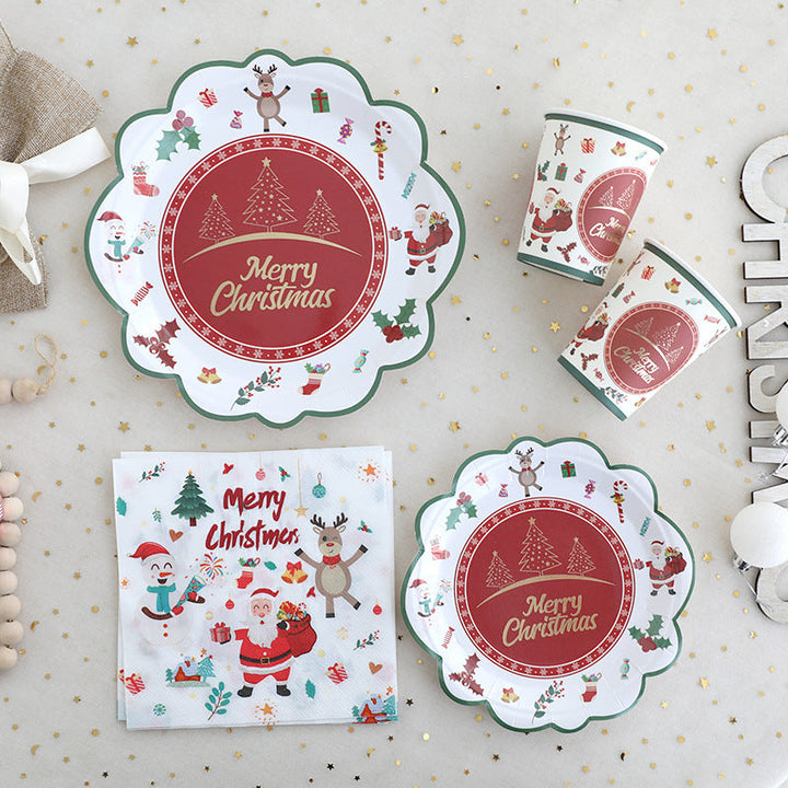 Christmas Party Tableware Set for Easy Festive Dining