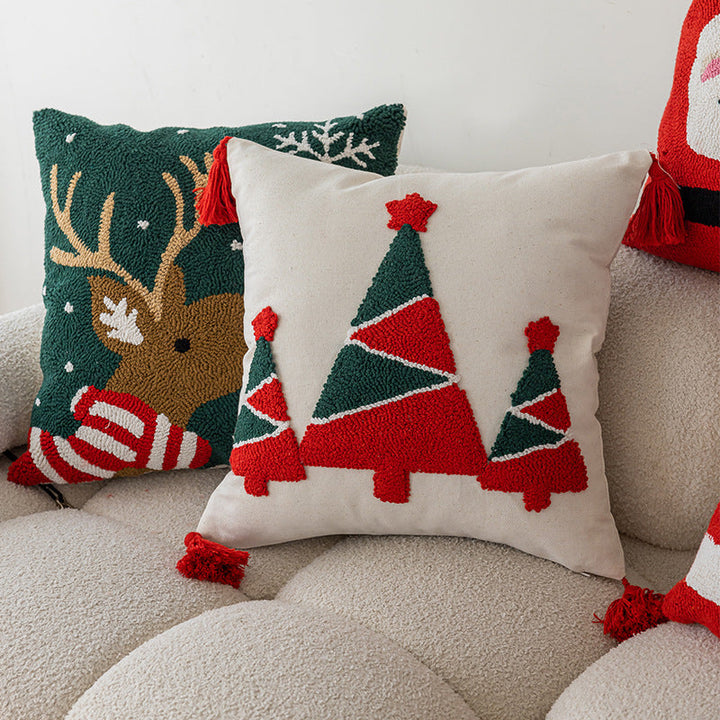 Christmas Decorative Pillows for Cozy Holiday Sofas