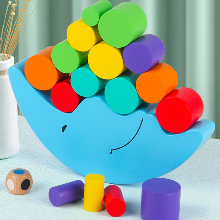 Wooden Balancing Toy for Screen-Free Learning Play