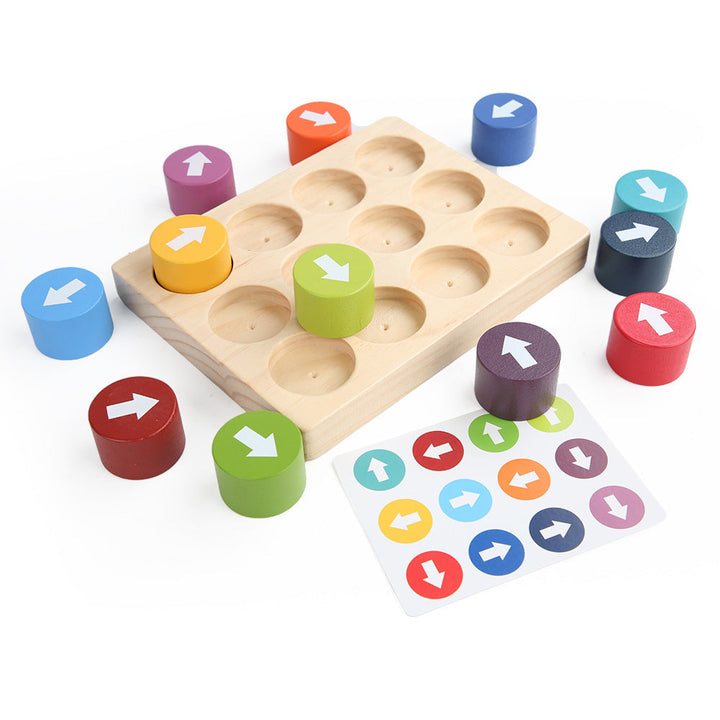 Children's Directional Matching Toy for Focused Play