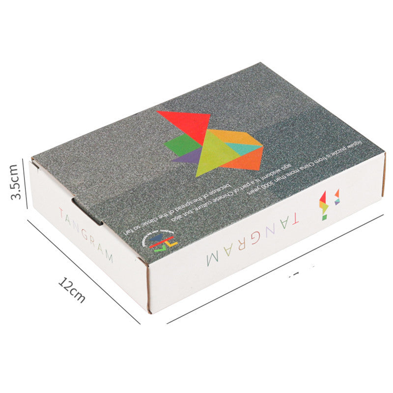 Tangram Puzzle Set for Colorful Early Learning Play