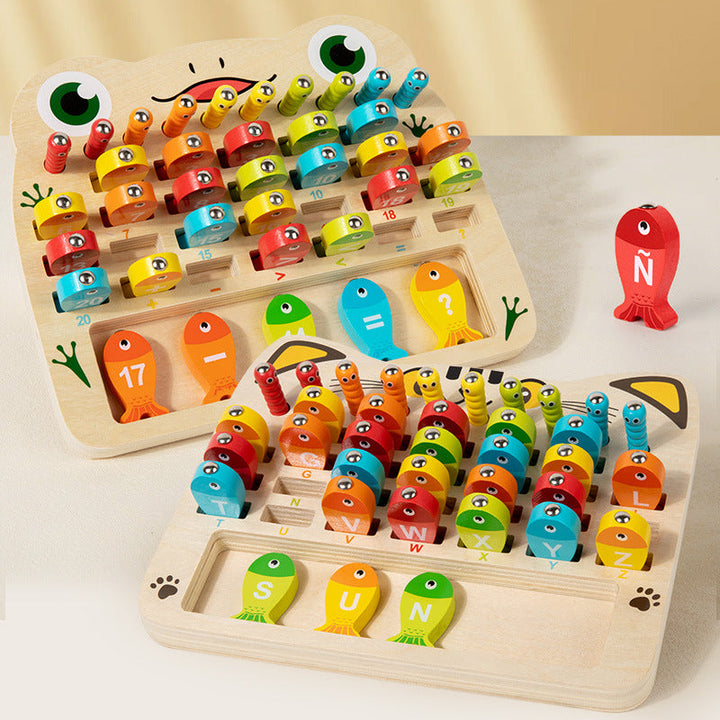 Magnetic Fishing Game for Early Learning & Matching