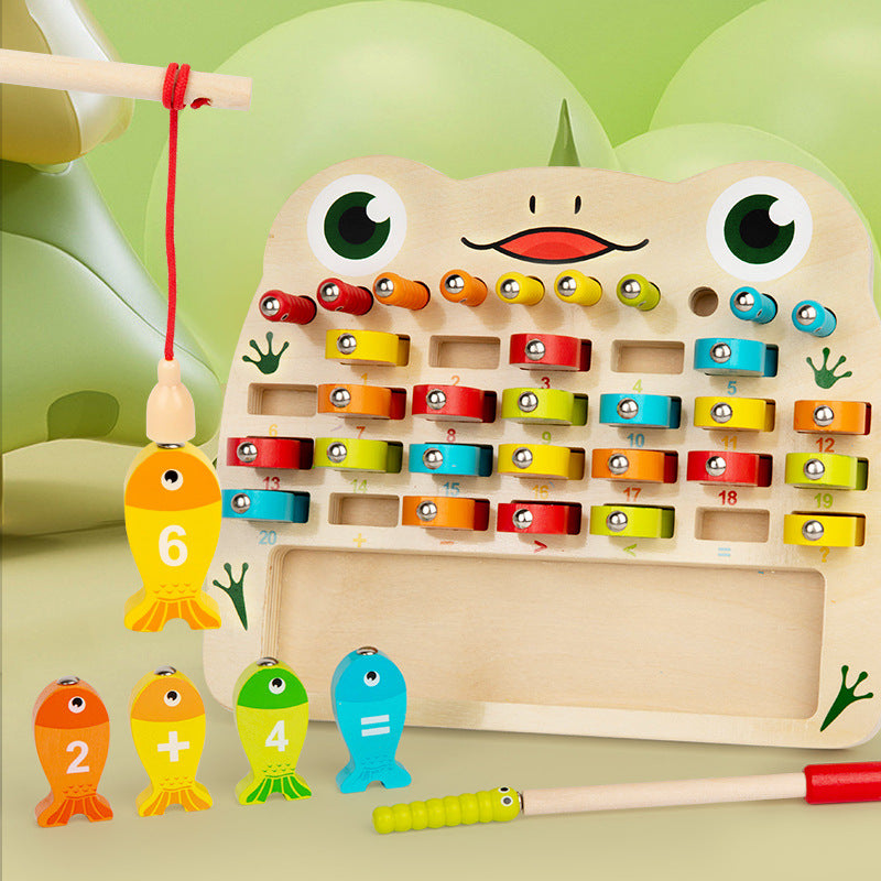 Magnetic Fishing Game for Early Learning & Matching
