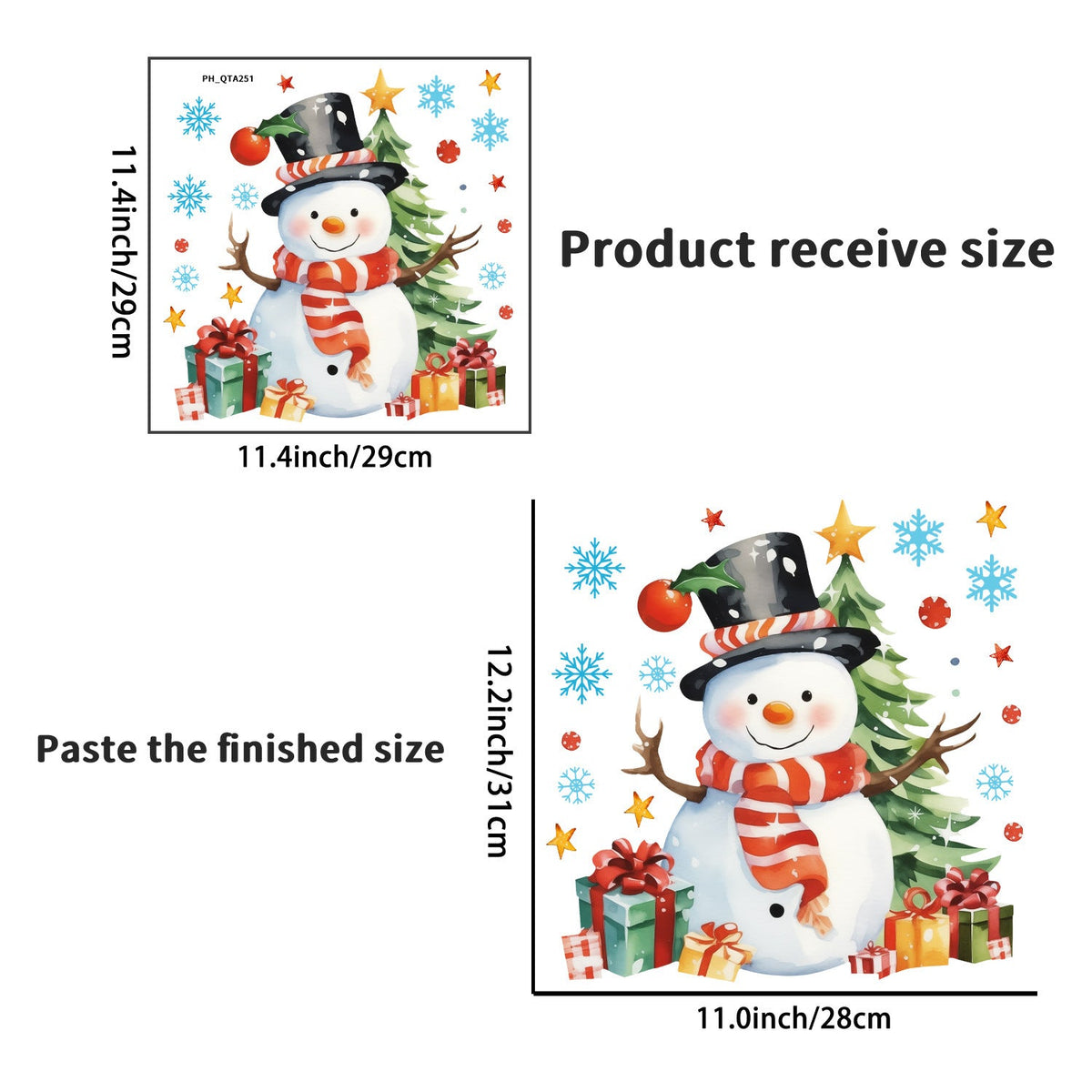 Christmas Animal Stickers for Cheerful Holiday Rooms