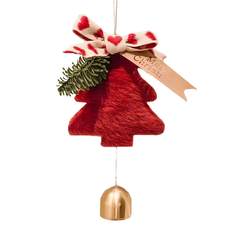 Christmas Tree Bell Ornament for Cozy Holiday Cheer