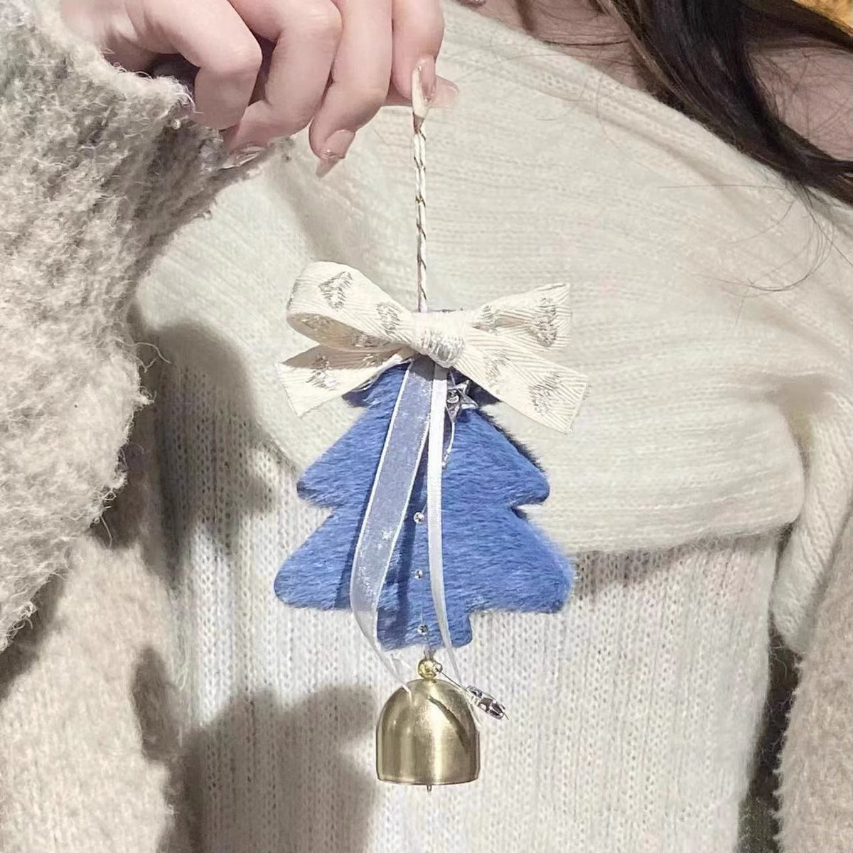 Christmas Tree Bell Ornament for Cozy Holiday Cheer