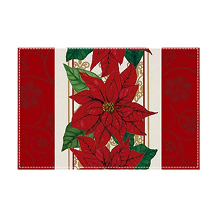 Christmas Print Placemats for Festive Table Settings