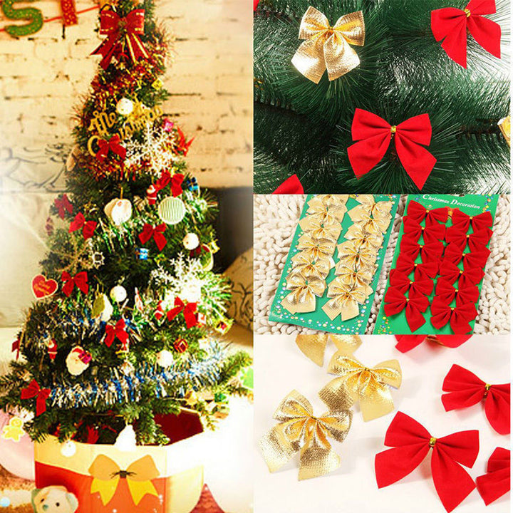 Christmas Tree Bows for Easy Festive Holiday Decorating