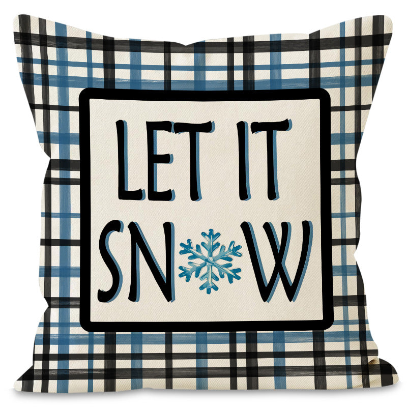 Christmas Pillow Covers for Coordinated Winter Decor