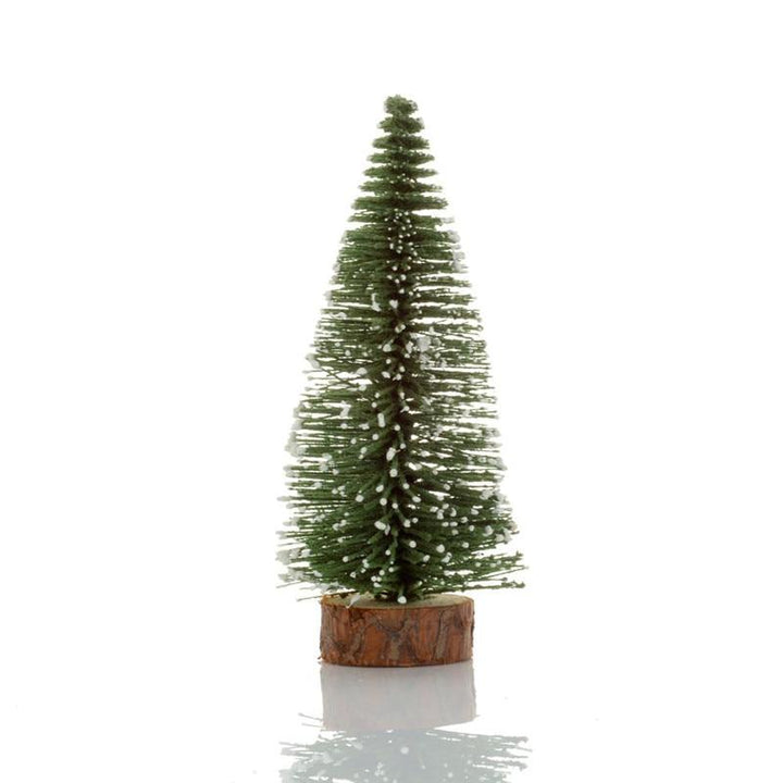 Snowy Christmas Tree Decor for Cozy Woodland Displays