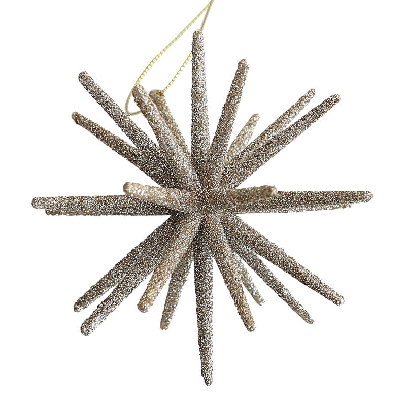 Christmas Starburst Ornaments for Elegant Tree Decor
