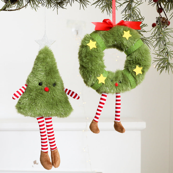 Plush Christmas Ornaments for Whimsical Tree Charm