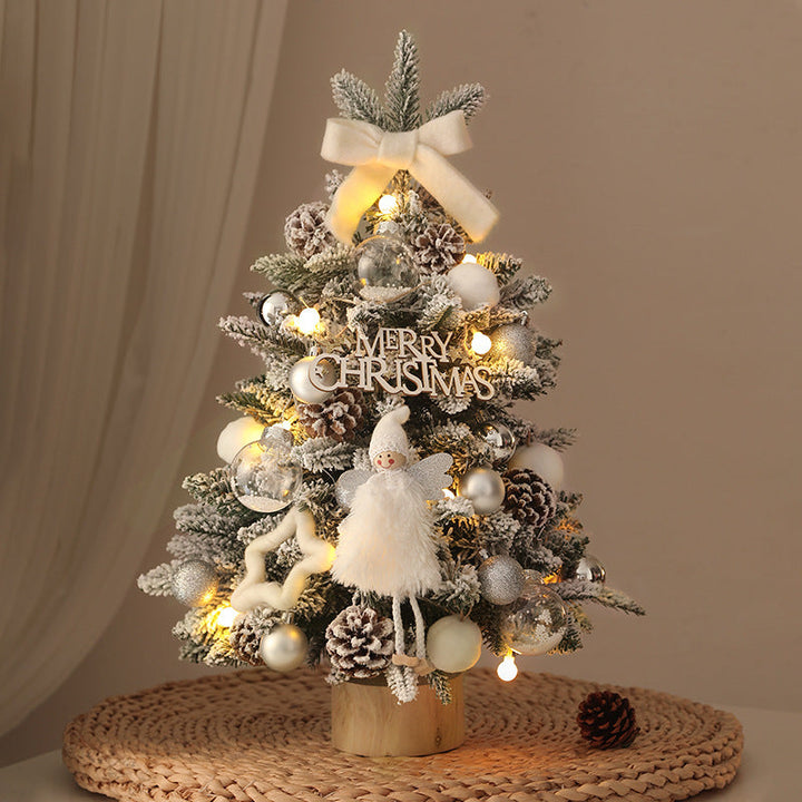 Mini Christmas Tree Decoration Set for Small Spaces