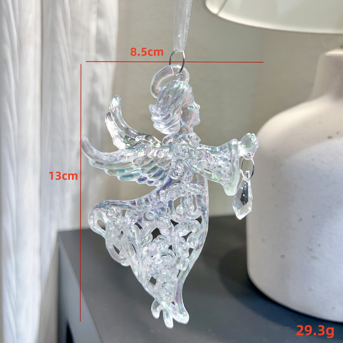 Acrylic Christmas Tree Ornaments for Iridescent Glow