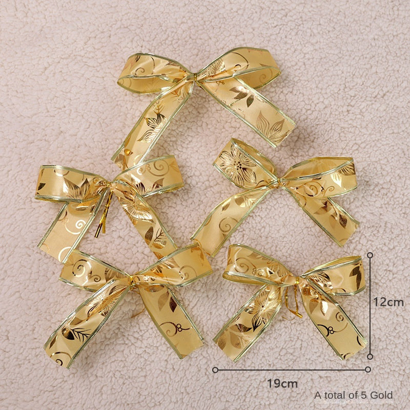 Christmas Tree Bow Decoration for Instant Festive Volume