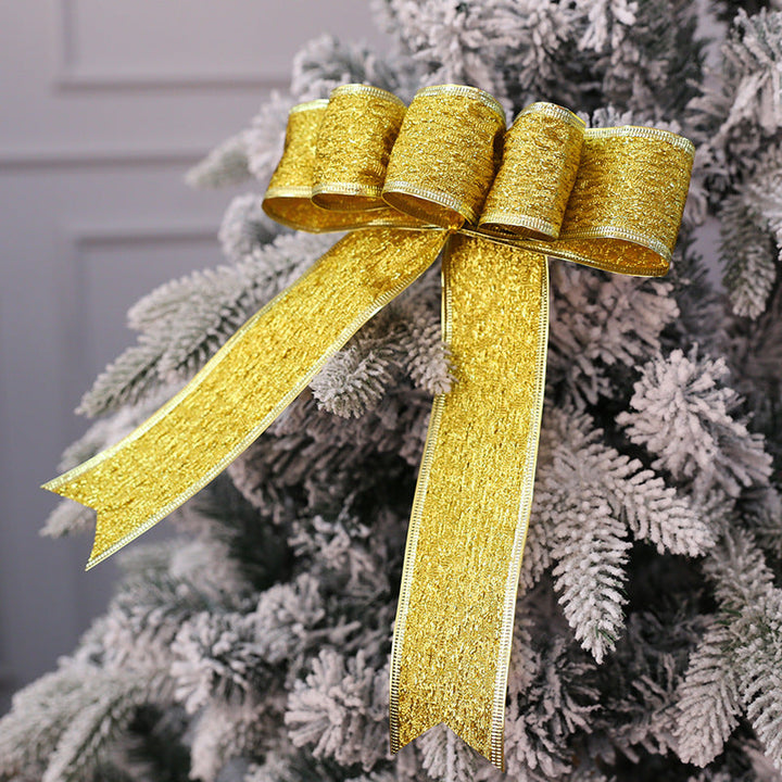 Christmas Tree Bow Decoration for Instant Festive Volume