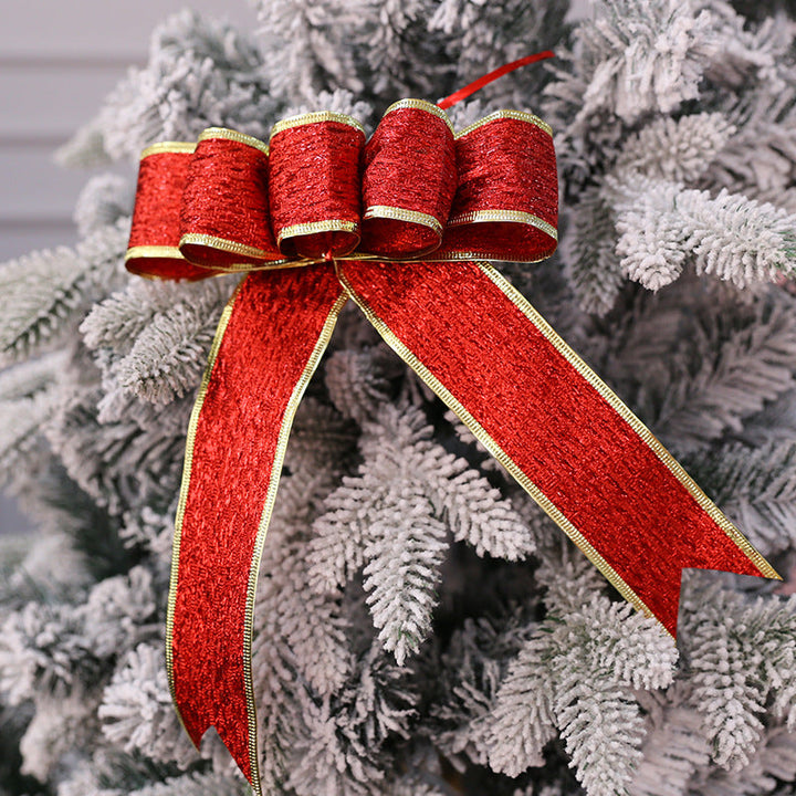 Christmas Tree Bow Decoration for Instant Festive Volume