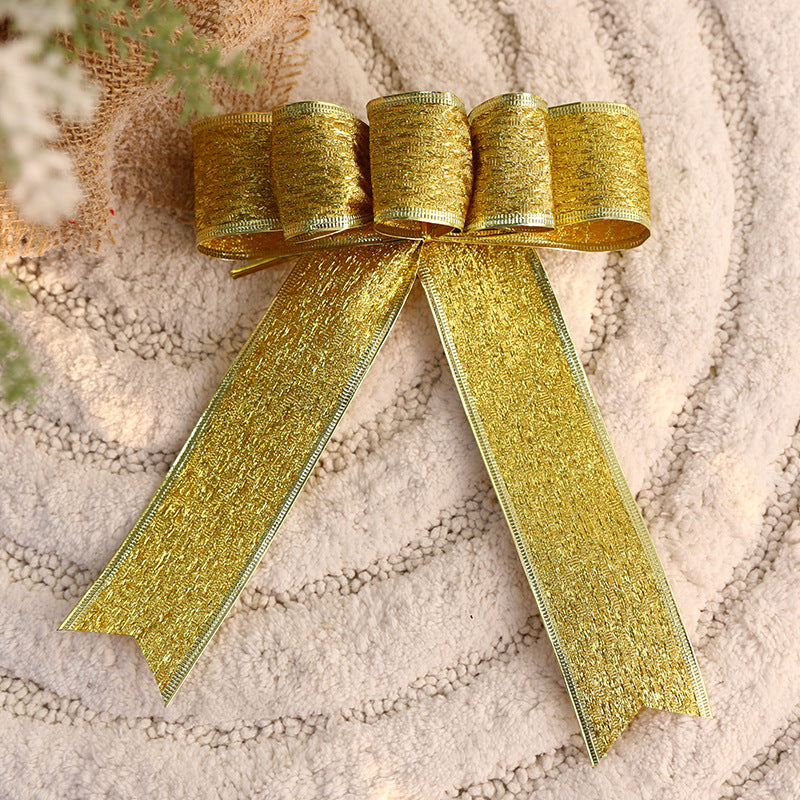 Christmas Tree Bow Decoration for Instant Festive Volume
