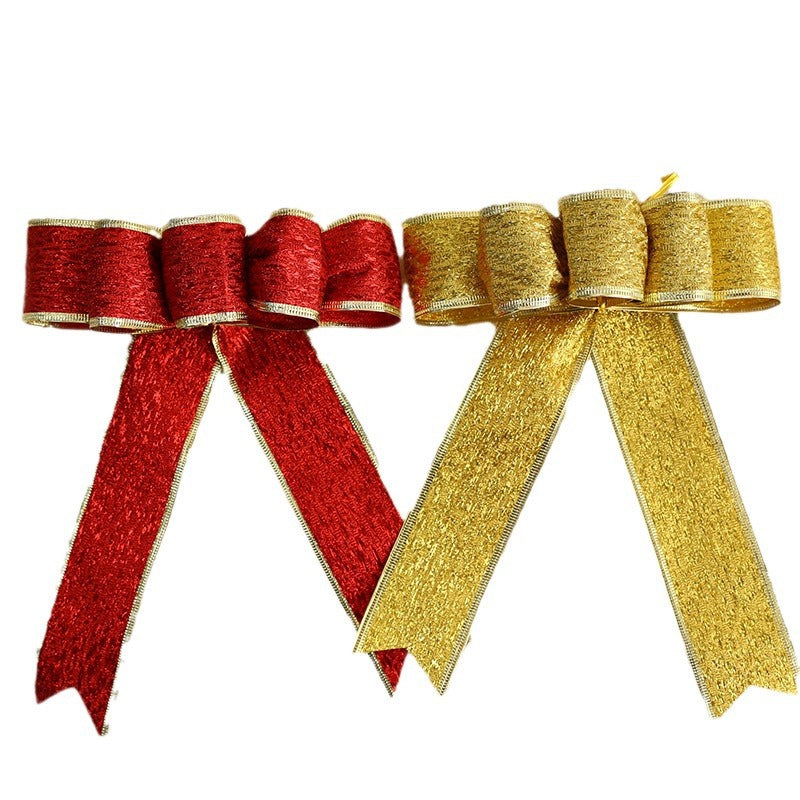 Christmas Tree Bow Decoration for Instant Festive Volume