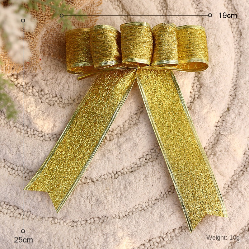 Christmas Tree Bow Decoration for Instant Festive Volume