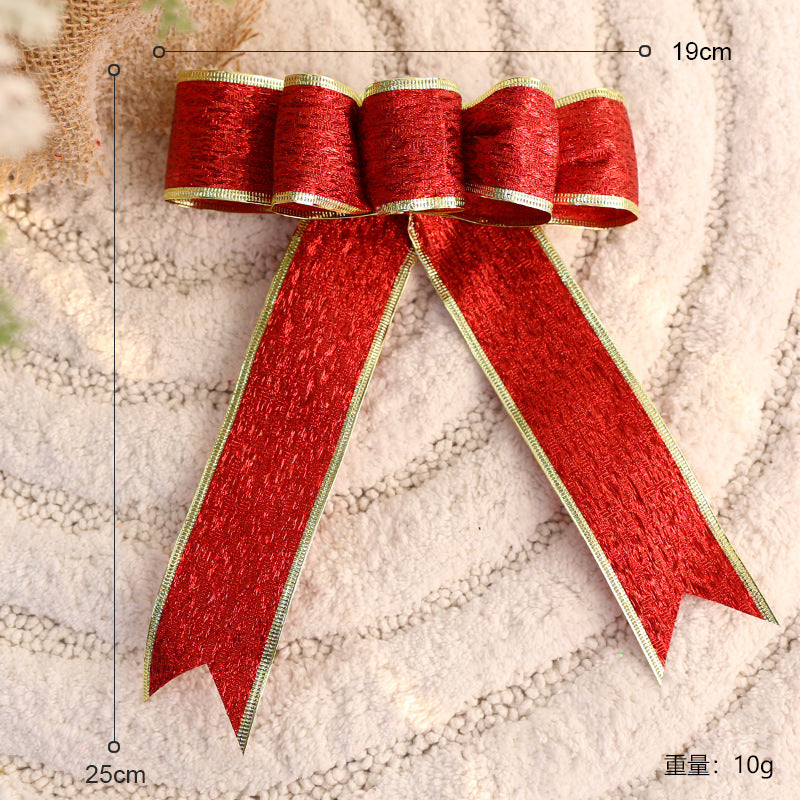 Christmas Tree Bow Decoration for Instant Festive Volume