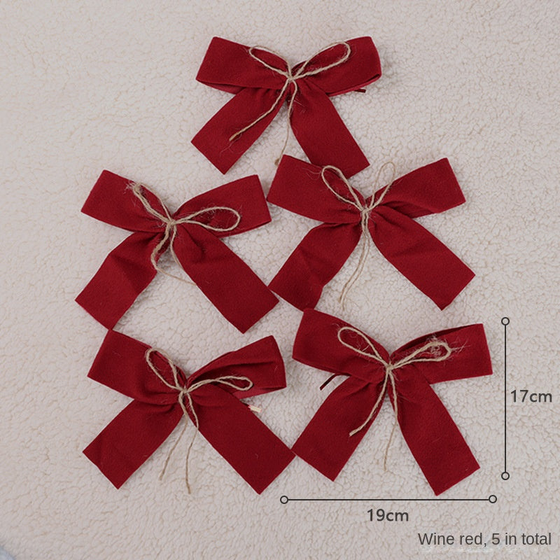 Christmas Tree Bow Decoration for Instant Festive Volume