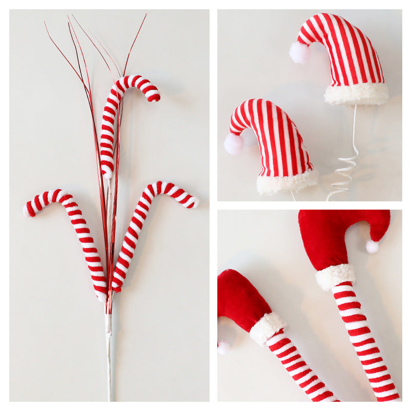 Christmas Tree Elf Leg Inserts for Candy Cane Decor