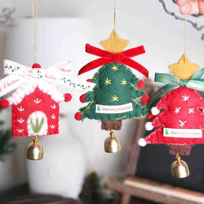 Handmade Christmas Tree Ornaments for Warm Holiday Cheer