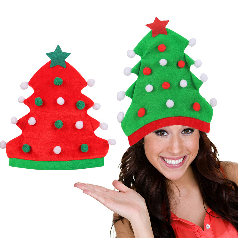 Christmas Tree Hat for Festive Holiday Party Photos
