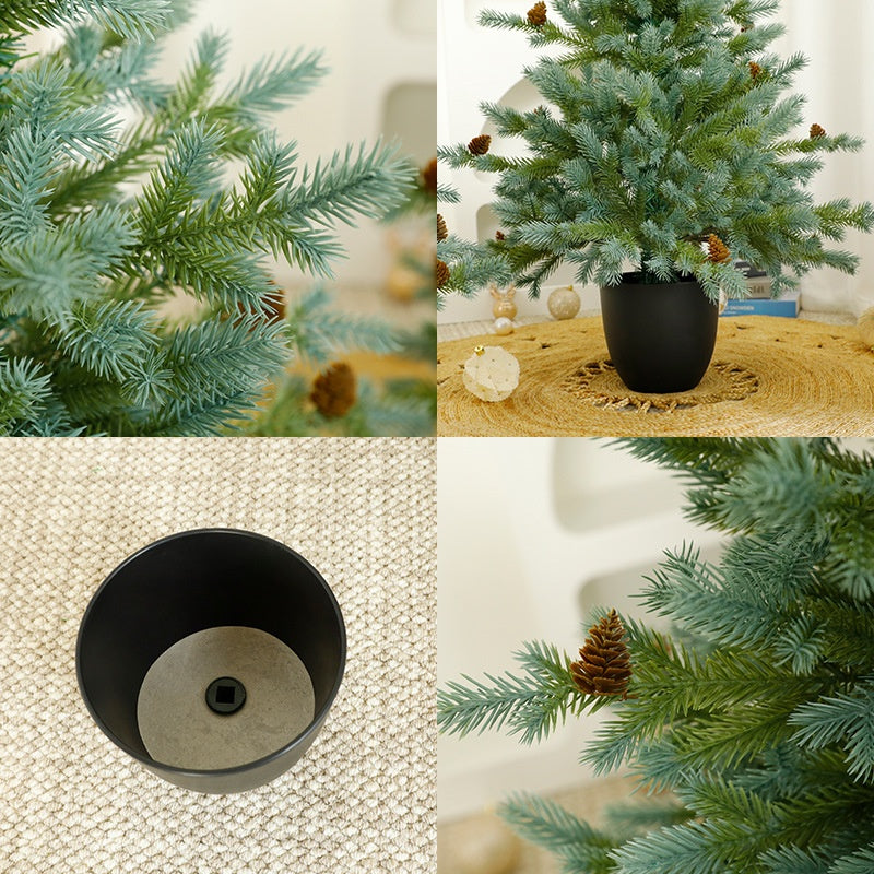 Potted Christmas Tree Decoration for Instant Cheer