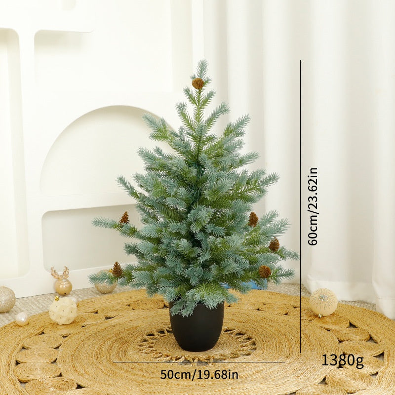 Potted Christmas Tree Decoration for Instant Cheer