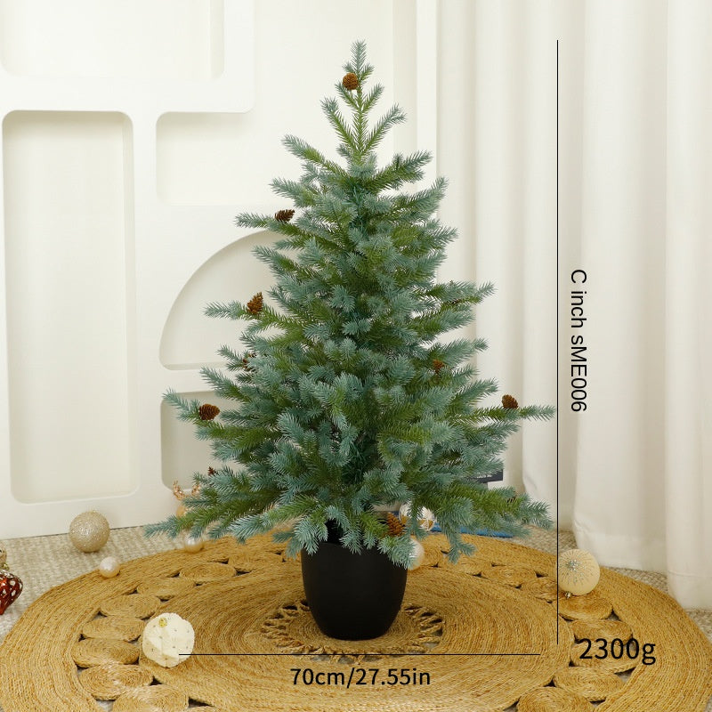 Potted Christmas Tree Decoration for Instant Cheer