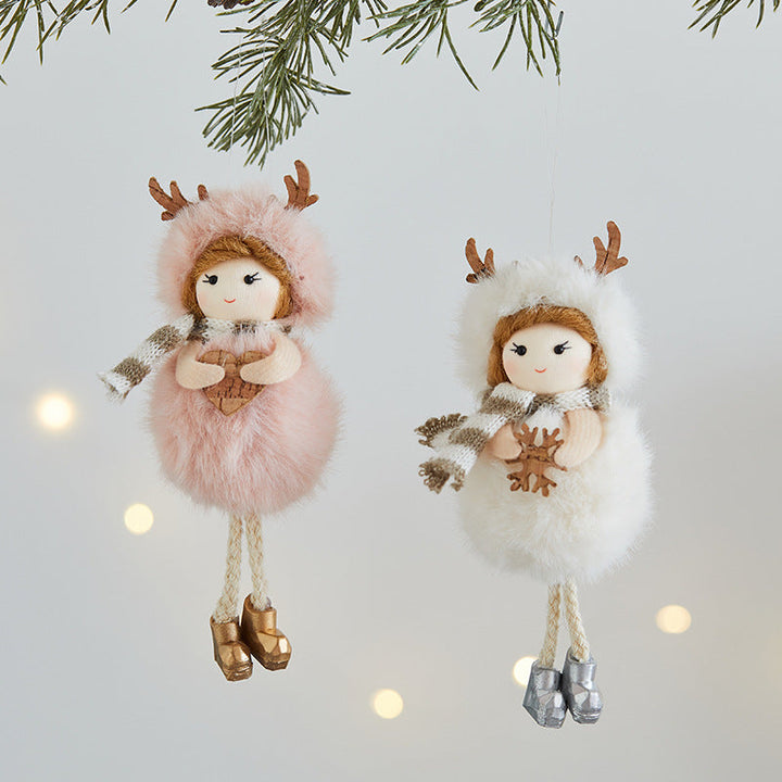 Christmas Tree Plush Ornament for Cozy Holiday Displays