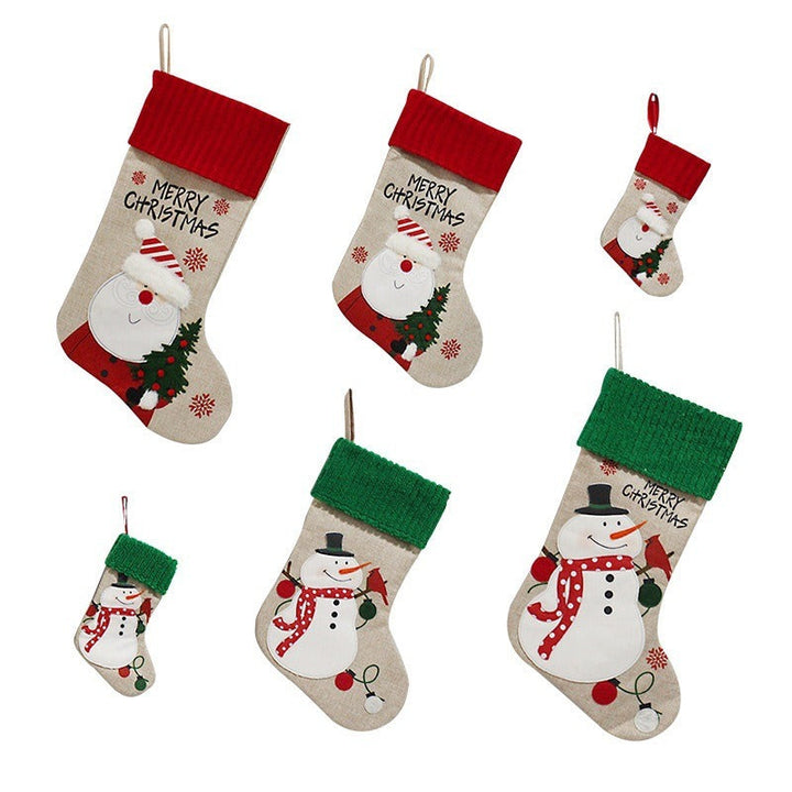 Christmas Stocking Gift Bags for Festive Tree Decor