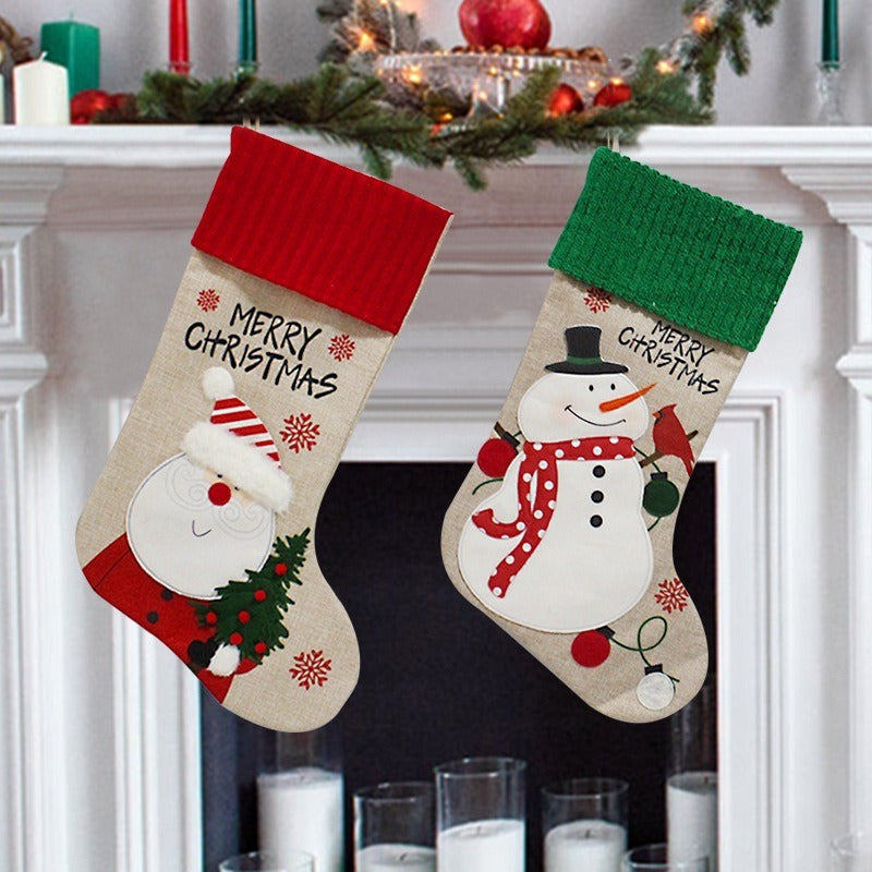 Christmas Stocking Gift Bags for Festive Tree Decor