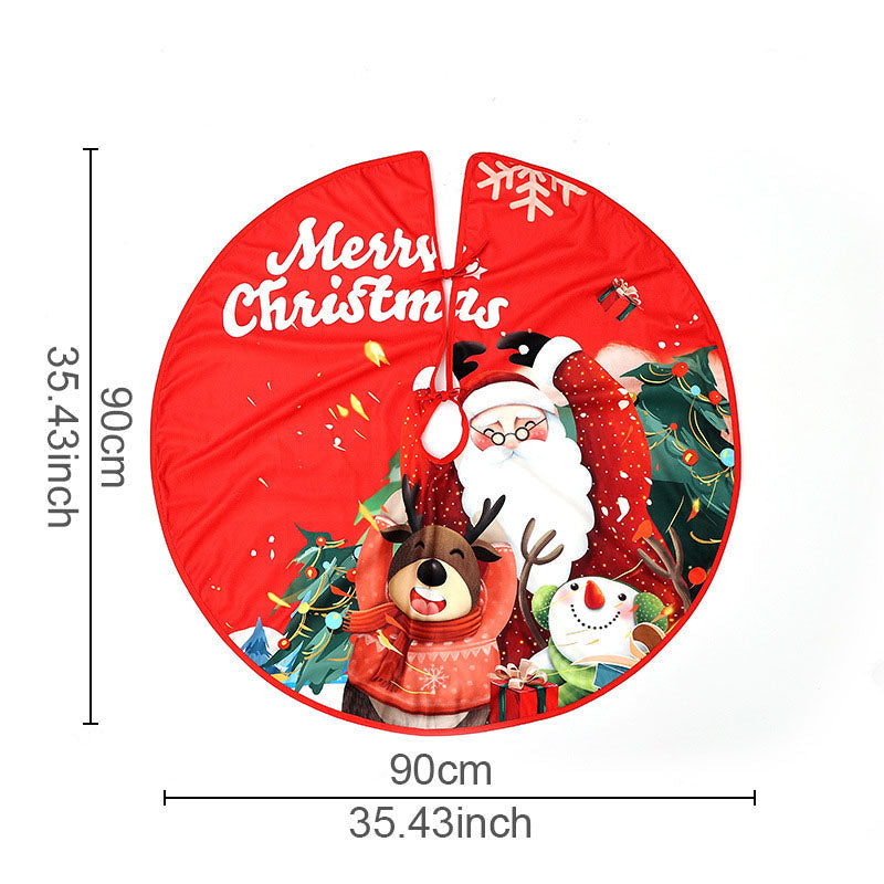 Christmas Tree Skirt for a Polished Festive Display