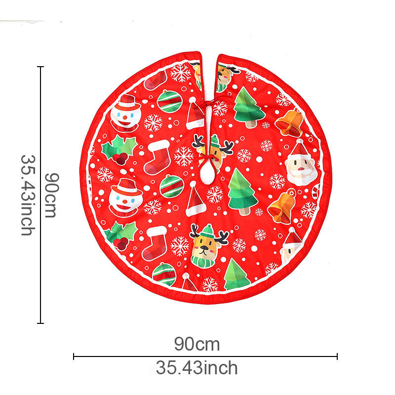 Christmas Tree Skirt for a Polished Festive Display