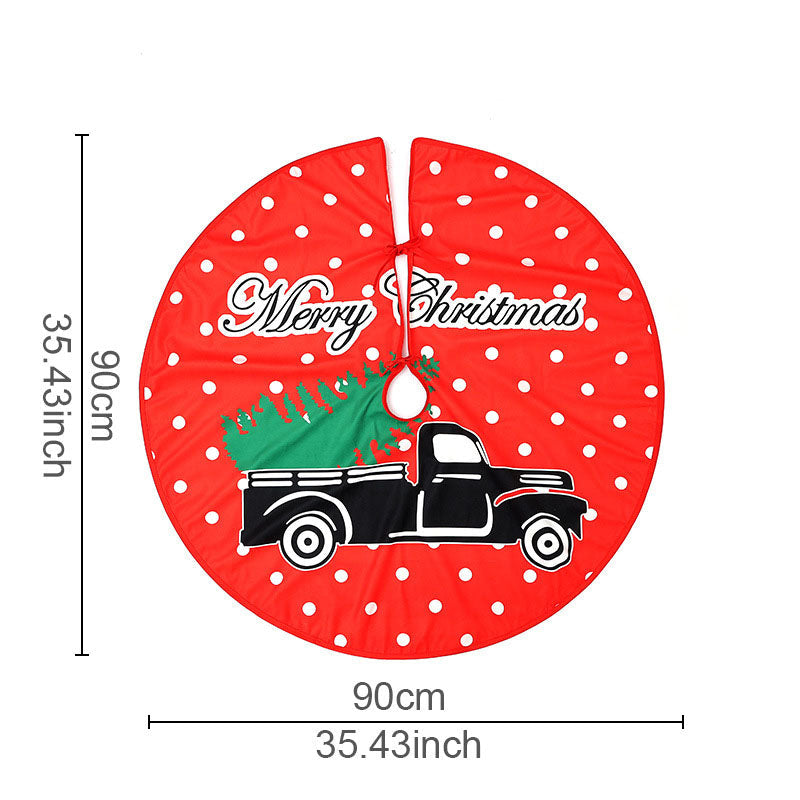 Christmas Tree Skirt for a Polished Festive Display