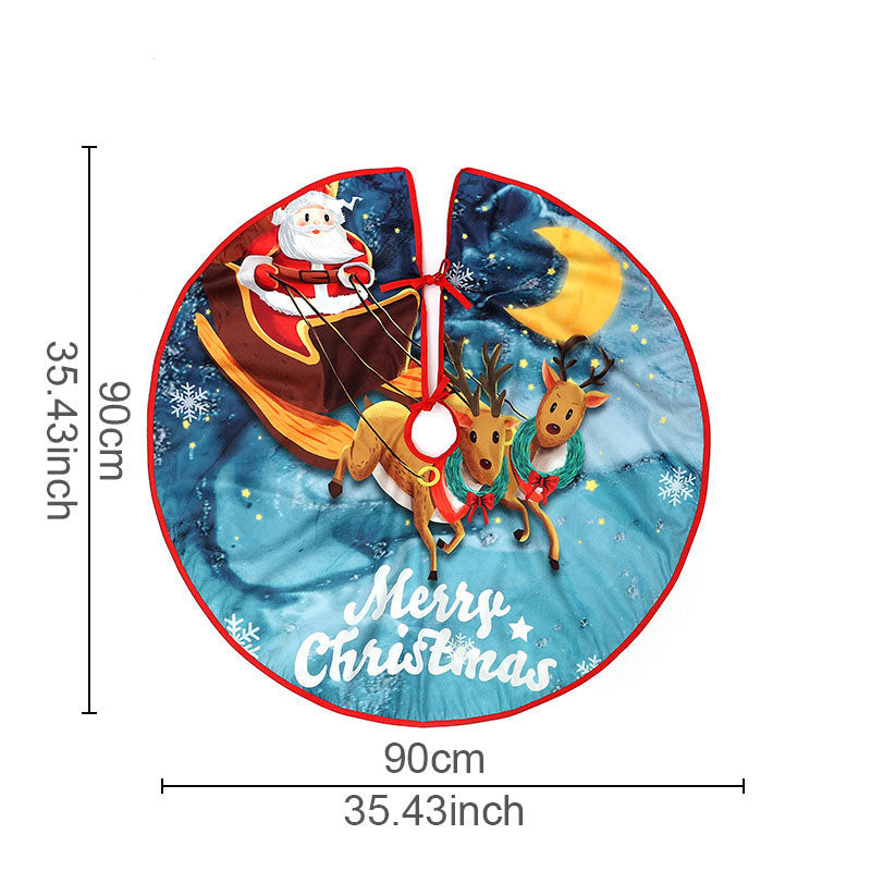 Christmas Tree Skirt for a Polished Festive Display