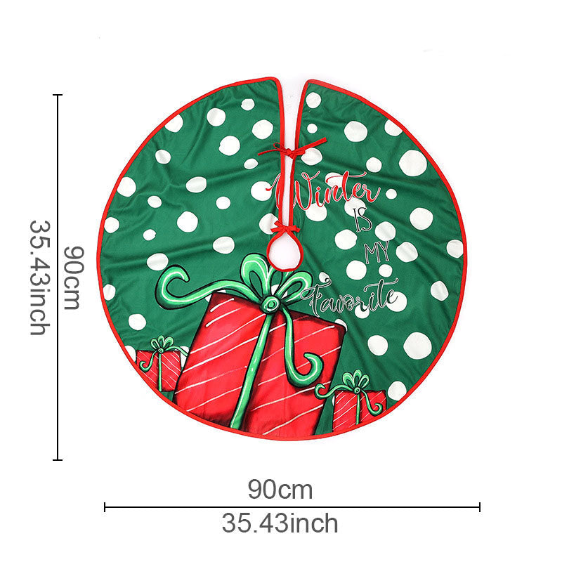 Christmas Tree Skirt for a Polished Festive Display