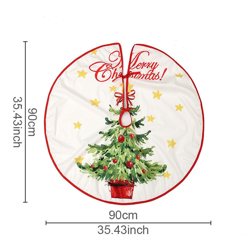 Christmas Tree Skirt for a Polished Festive Display