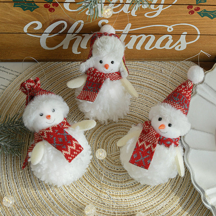 Snowman Christmas Tree Ornaments for Cozy Holiday Cheer