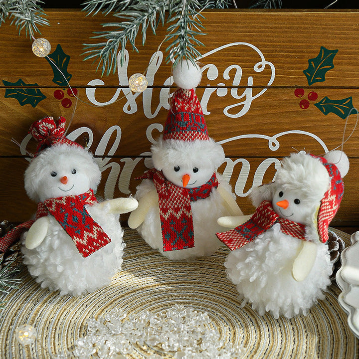 Snowman Christmas Tree Ornaments for Cozy Holiday Cheer
