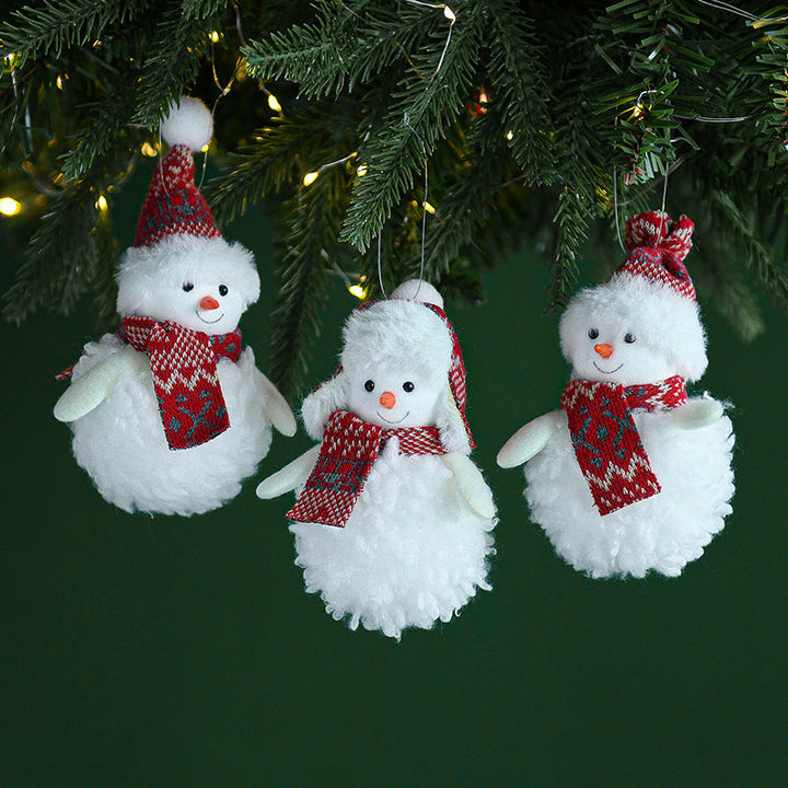 Snowman Christmas Tree Ornaments for Cozy Holiday Cheer